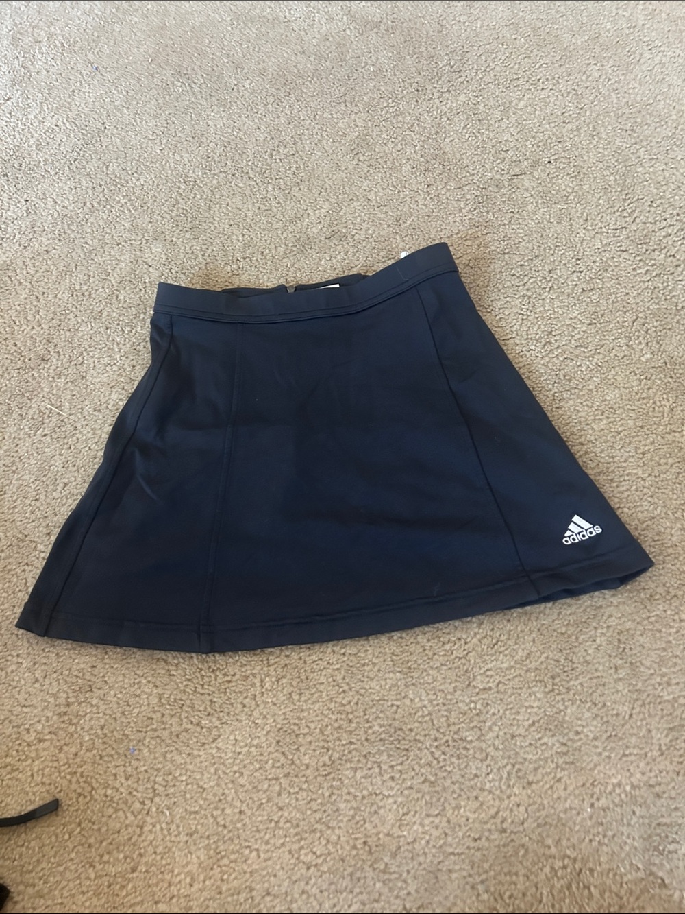 adidas Black Athletic Skirt with Logo